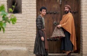 گریم کامران تفتی در یک سریال تاریخی